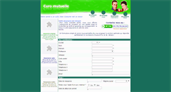 Desktop Screenshot of euromutuelle.com