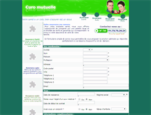 Tablet Screenshot of euromutuelle.com